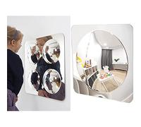 TickiT 72406 Large 4-Domed Acrylic Mirror Panel, one size & 72404 Large Single Dome Acrylic Mirror Panel, 490 mm Size