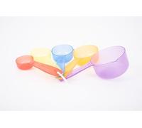 TickiT 73125 Translucent Measuring Cups - Sand Play - Water Play - Measuring - Volume