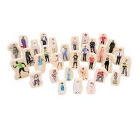 TickiT 73402 Wooden Community People Block Set