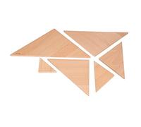 TickiT 73434 Natural Architect Triangle Panels - Pack of 6
