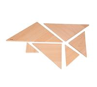 TickiT 73436 Natural Architect Panel Set of 24 - Arches, Rectangles, Squares and Triangles