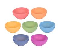 TickiT 73983 Rainbow Wooden Bowls - Pack of 7