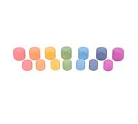 TickiT 73989 Rainbow Wooden Cubes - Pack of 14