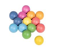 TickiT 73991 Rainbow Wooden Balls - Pack of 14