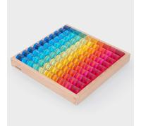 tickit Gem Circle Mirror Tray