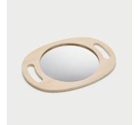 tickit Hand Held Wooden Mirror