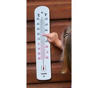 tickit Indoor/Outdoor Thermometer - 38cm Analog Wall & Window Thermometer for Home, Classroom, & Sensory Spaces - STEM Learning Tool for Kids