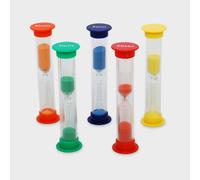 TickiT- Sabliers 30 Secondes 1-3-5-10 Minutes-Set de 5, 92007, Multicolore