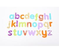 TickiT Rainbow Glitter Letters - 26 Sparkling Acrylic Letters A-Z in Rainbow Colours for Learning Literacy and Word Formation