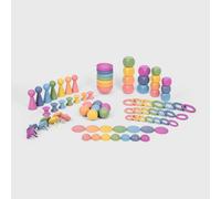 TickiT 73979 Rainbow Wooden Super Set - Set of 84