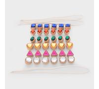 tickit Shape Lacing Jewels, FSC® Wooden Threading Beads Set