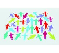 TickiT 54513 SiliShapes Linking People
