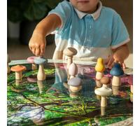 tickit SiliSoft® Woodland Mushroom Set (Earth)