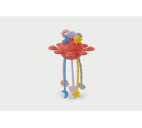 tickit Silisoft Zip Pull Sensory Toy with Colourful Ridged Silicone Tentacles and Popping Buttons for Sensory Play and Early Motor Skill Development,Rainbow