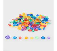 TickiT 73123 Translucent Colour Jewels - Motor Skills - Maths Toy - Counters, Counting, Matching, Sorting, Patterning