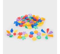 tickit Translucent Colour Shells - Pack of 72