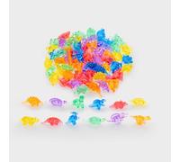tickit translucent dinosaur counters - colourful, detailed counters for counting, sorting, pattern making and simple maths, ideal for light panels and hands-on early learning, 60 count