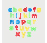tickit Translucent Lowercase Letters - 26 Acrylic Letters a-z, Tactile Learning Toy for Preschool, Early Literacy, Letter Recognition, Tracing, Play Dough, Light Panel Activities, 5cm