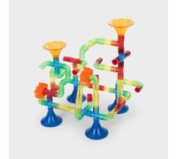 tickit translucent water pipe construction set - colourful connecting pipes for building water runs, exploring flow and developing early STEM learning through play