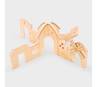tickit Wooden Farm Scene Dividers Modular Play Set