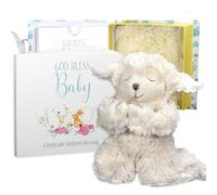 Tickle & Main Baby Praying Musical Lamb and Prayer Book Gift Set in Box, Baptism Gifts for Girls & Boys, Ideal Easter Gifts for Kids