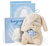 Tickle & Main Everybunny Prays The Praying Musical Bunny, 7 Inches, Ideal Baptism & Easter Gifts for Boys, Babies & Toddlers, Blue