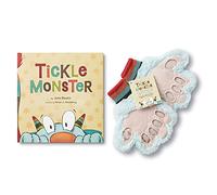 Tickle Monster Laughter Kit - Includes the Tickle Monster book and fluffy mitts for reading aloud and tickling!