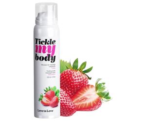 Tickle my body - massage foam - strawberry (150ml)