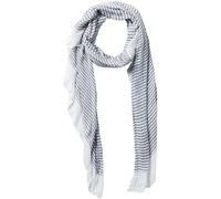 Tickled Pink Women's Insect Shield Bug Repelling Classic Tiny Lightweight Scarf for Summer, Stripe Black, 40 X 75