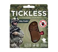 Tickless Military Ultrasonic Tick Repellent for All Ages Brown