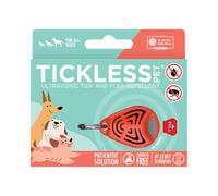 Tickless Pet - Ultrasonic, Natural, Chemical-Free tick and flea Repeller - Orange