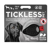 Tickless Pet Ultrasonic Tick and Flea Repeller - Black