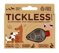 TickLess Pet Ultrasonic Tick Repeller - for pets - Eco - Brown