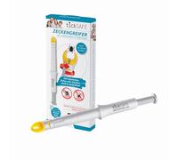 tickSAFE tick gripper with rotating gripper head for use on humans | The better alternative to tick tweezers - no squeezing, pulling or pressing - simply twist out gently