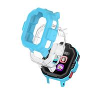 TickTalk 5 Kids Smart Watch Case, Soft Flexible TPU Thin Lightweight Bumper Cover Protector for TickTalk 5 (Clear+Blue)
