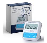 TickTalk Talking Timer and Clock. Keep Kids or Yourself on Schedule. Great Alternative to a Visual Timer. No Need to Look at it!