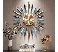 TickTime Large Wall Clocks for Living Room，55CM Silent Non-Ticking Modern Wall Clock Battery Operated,Vintage Big Clocks for the Wall Decorations for Kitchen,Bedroom, Office,Farmhouse Decor