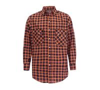 TICOMELA FR Shirts for Men Flame Resistant Shirt CAT2 Light Weight 6.5oz Fire Retardant Men's Welding Shirt, Orange, Large