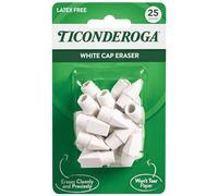 Ticonderoga Erasers, White