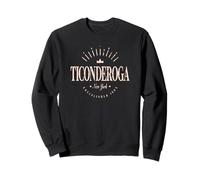 Ticonderoga New York Modern - Ticonderoga NY Sweatshirt