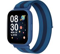 TICTIKY Smart Watch for Kids No Phone No APP Needed, 1.83" Fitness Tracker Watch with Pedometer, Step Counter, Heart Rate/Sleep Monitor, IP68 Waterproof, Puzzle Games for Girls Boys Teens 5-16 Nylon