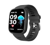 TICTIKY Smart Watch for Kids with Location Tracker (iOS Only), Fitness Tracker Watch with Step Counter, Pedometer, Heart Rate, Sleep Tracker, IP68 Waterproof, Puzzle Games, Kids Watch for Boys 5-12