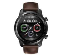 Ticwatch Pro 3 Ultra 4G WH11013 LTE Smartwatch with Vodafone OneNumber and Orange eSIM Qualcomm and Mobvoi Dual Wear OS blood oxygen detection processor system, black screen