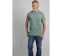 Tidal Cotton Branded Pocket T-Shirt Weird Fish Teal 4XL