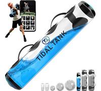 Tidal Tank - Original Aqua Bag Instead of sandbag - Training Power Bag with Water Weight - Ultimate core and Balance Workout - Portable Stability Fitness Equipment (Slim(max 30 lbs), Blue)
