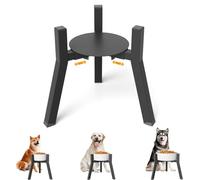 TIDANT Elevated Dog Bowl Stand for Large Dogs with Tray, Adjustable Width 7-10.6", Raised Food Water Bowl Stand, Bowl NOT Included
