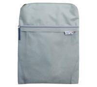 Tiddlers & Nippers Kids Swimming Bag | Wet & Dry With External Pocket | Leak Proof, Waterproof, Zipped Section | Ideal Toilet/Nappy Training (Plain Grey)