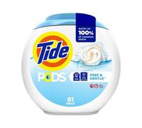 Tide Pods Free And Gentle Laundry Detergent 1.78Kg - 81 Capsules