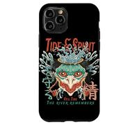 Tide & Spirit Yokai Ocean Mask Design Case for iPhone 11 Pro