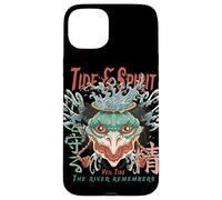 Tide & Spirit Yokai Ocean Mask Design Case for iPhone 15 Plus
